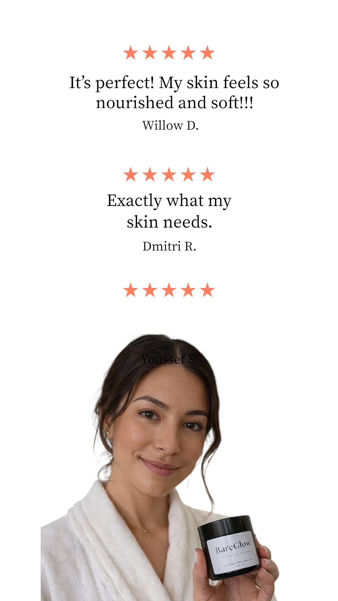 BareGlow Nourish Face Cream